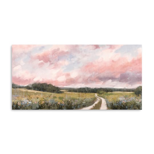 Lumaprints Spring fields 3 Canvas Giclée Art